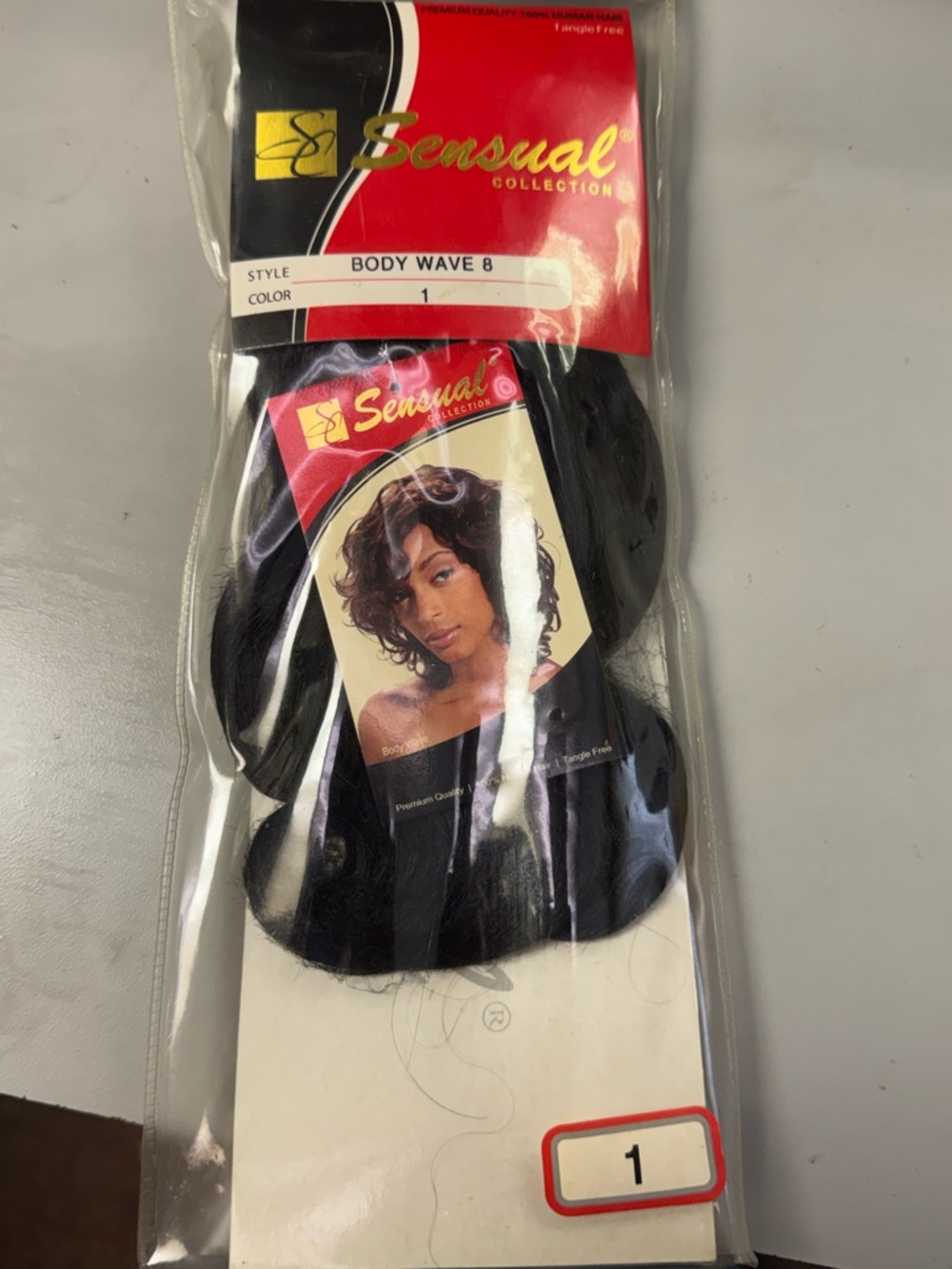 Sensual Collection Body Wave 8 inch - Color 1 Black